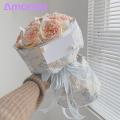 Amamia Flower Bouquet Wrap Openwork Korean Flower Wrapping Bouquet Fabric. 