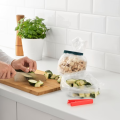 IKEA BEVARA Sealing clip, mixed colors - 10 pieces new food snack bag storage sealing clips seal clamp plastic bags clips. 