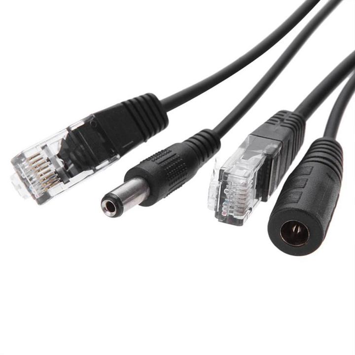 Power over Ethernet Passive PoE Adapter Injector + Splitter Kit 5v 12v