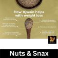 Ajwain Seeds | Carom | Ajwin 100 Grams By Nuts N Snax. 