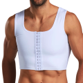 SAKURA Men's Chest Vest Sweat Chest Bandage Tight-fitting Underwear Body Shaper Corset Support Belt Chest Compression Correct Posture. 