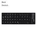Laptop Keyboard Deutsch English Russian Letter Alphabet Layout Keyboard Stickers Spanish. 