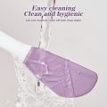 Silicone Double Head Mask Brush, Silicone Face Wash Brush, Mud Film Special Scraper Applicator, Facial Cleansing Brush, Cleaning Tool. 