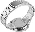 NN7122KM04 Beyond Silver Stainless Steel Chain Quarter Time Analog Watch - For Men. 