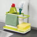 KITCHEN CLEANING TOOL STORAGE BUCKET DRAINING SINK. 