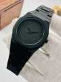 Arabic Aura Latest 2025 Watch for Men Boys| Matt Black Arabic Aura Watch for Men Women| Butterfly Clasp High Quality Watch. 