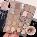 Miss Lara Love you so much 10-Colors Eyeshadow Matte Fine Glitter Eyeshadow Palette & Makeup MS-85. 