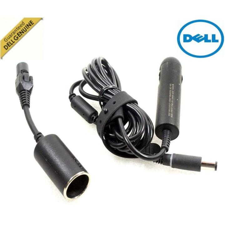 GENUINE Déll DC Adapter Power Supply Cord ADP-90ND 19.5V 4.62A 90W , Auto-Air Car Automobile/Airplane Plane Travel No Brick DC Power Adapter For LAPTOP Inspiron 1545 1525 15, Latitude D620, Precision, Vostro , Studio Much more with wall, auto air outlet