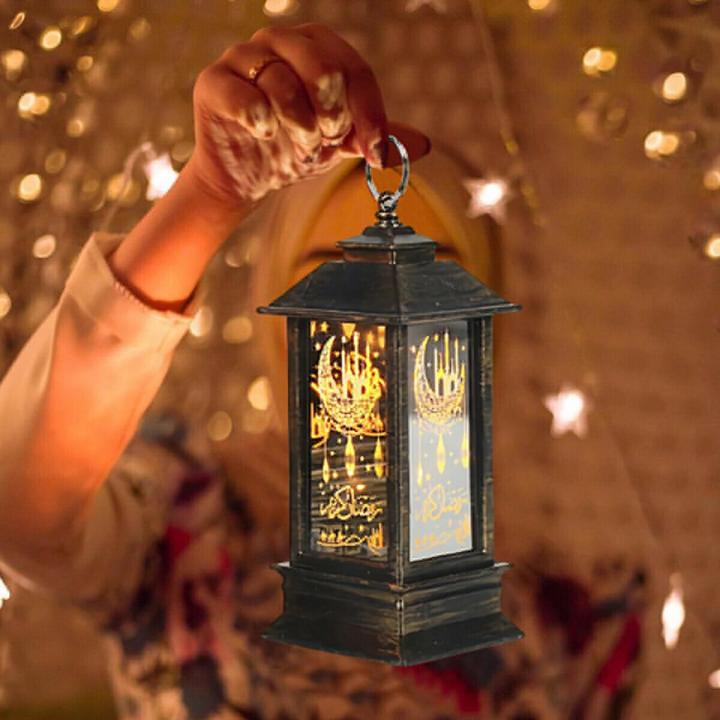 LED Ramadan Lights Hanging Lantern Ramadan Decor For Home Eid Muslim Party Decor Adha Ramadan Gifts new
