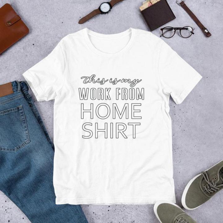 This is my Work from Home Shirt, Social Distancing Tshirt,