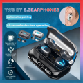 M41 Bluetooth Ear Buds, True Wireless Earbuds 120Hrs Playback with 1200mAh Battery, IPX7 Waterproof Bluetooth Earphones for Android, iPhone, PC, Laptop. 