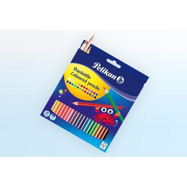 Pelican Color Pencils - 24 Colours Pencils