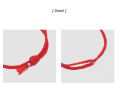 Kpop BTS Bracelet Jungkook V Kim Tae Hyung Hand Rope Hand-woven. 