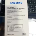 SAMSUNG CAR CHARGER FAST CHARGING 3.0 TYPE C 25W WITH TYPE C CABLE. 