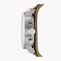 Fossil Original Boyfriend Chronograph Bone Leather Watch for Women- ES3625. 
