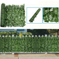 Artificial Fence Leaf Cuttable Hedges Fence Artificial Privacy Fence. 