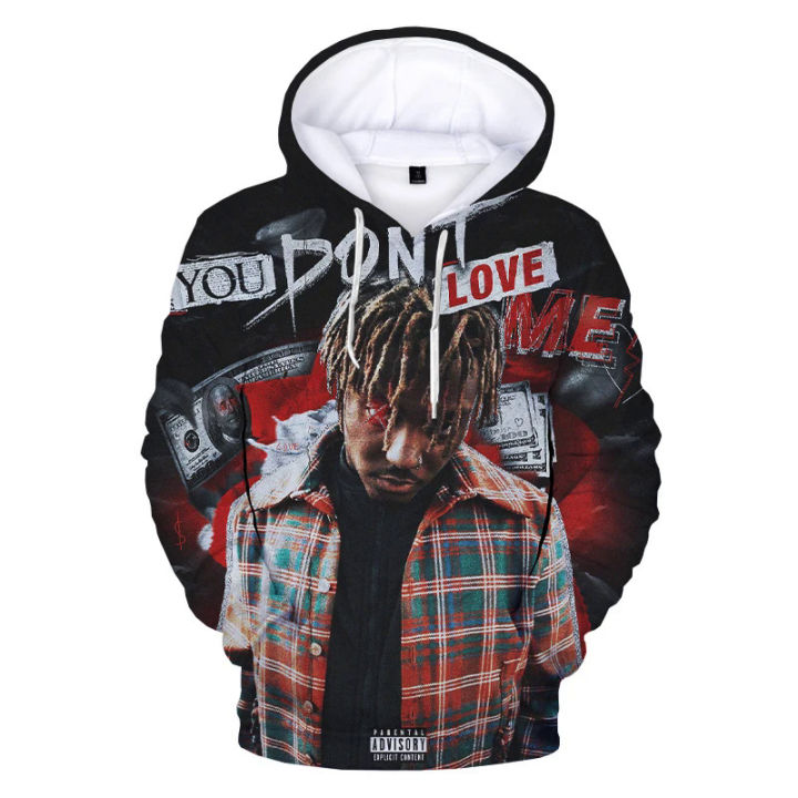 Juice WRLD 3D print hoodie sweatshirts rapper Harajuku streetwear hip hop hoodies men women autumn fashion casual pullover