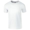 White Plain T-Shirt Soft Cotton T Shirt. 