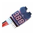 1pcs 1-8S LED Low Voltage Buzzer Alarm Lipo Voltage Indicator Checker Tester. 