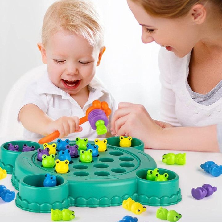 Frog Catch Fun Game Interactive Whack a Frog Game For Kids
