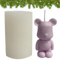 3D Gloomy Bear Candle| Silicone Mold NonStick Aromatherapy Candle Chocolate Cake Mold| Craft Aromatherapy Gypsum Gift Making Mold. 