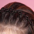 1 Pcs Black Braider Hair Style Twister Hair Band New style Non Slip Hairband Hair Pin Clip Hair Styling New Fashion Hair Bands hair band with catcher hairband Double Bangs for women and girls. 