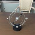 Perpetual Motion Desk Sculpture Toy - Kinetic Art Galaxy Planet Balance Mobile - Magnetic Executive Office Home Decor Tabletop Toy - Men Women Stress Relief. 
