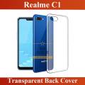 Realme C1 Back Cover Transparent Soft Silicone Crystal Clear Case Cover For Realme C1. 