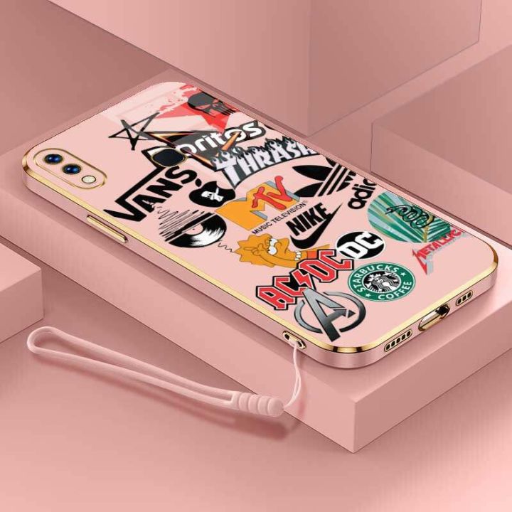 Casing%20For%20Vivo%20Y85%20Vivo%20Z1I%20Vivo%20Z3X%20V9%20Vivo%20Y85A%20Trendy%20Brand%20Camera%20Protection%20Phone%20Case%20Plating%20Edges%20Silicone%20Soft%20Cover%20With%20Free%20Lanyard%20-%20Image%207