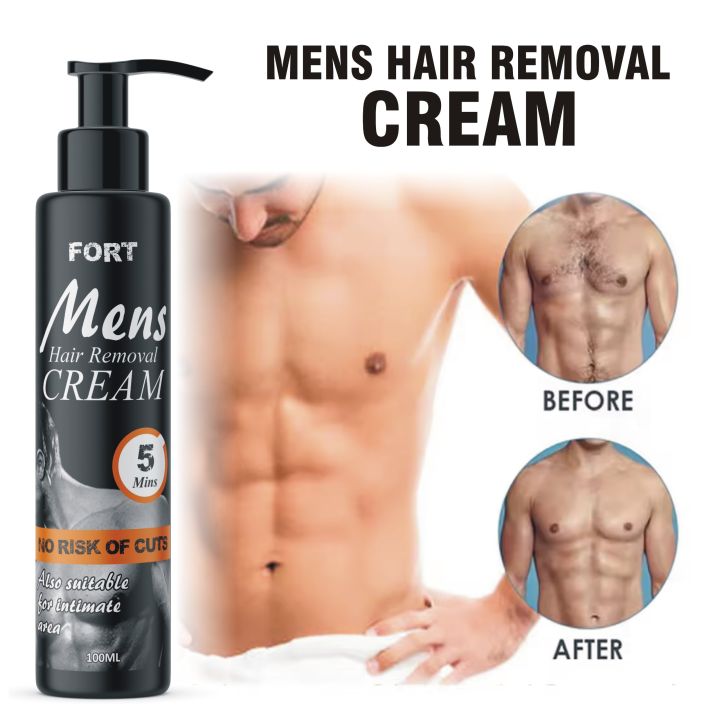 FORT Hair Remover Cream for Men  - 120ml