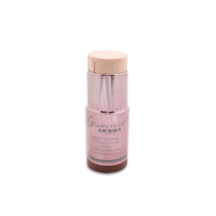 Glamorous Face Foundation Stick SPF- Stick  Foundation Full Coverage Makeup Base - Professional T.V Paint Stick With Moisture Balancing Sun Protection Formula-Great For All Skin Types.