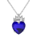 Descendants Movie Evie's Red Heart Necklace Evie Fairest Heart Crown Necklace Of Hearts Costume Fan Jewelry. 