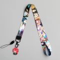 Genshin Impact Figures Keychain Anime Accessories Zhongli Xiao Diluc Phone Charm Bag Backpacks Lanyard Women Jewelry Men Gift. 
