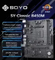 SOYO Motherboard Classic AMD B450M Dual-channel DDR4 Memory AM4 Mainboard M.2 NVME (Supports Ryzen 5500 5600 5600G CPU). 