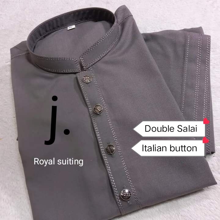 Kids Shalwar Kameez || Wash and Wear 20 to 22 Length with open Bazo  to Double Salai Same Shalwar Italian button