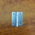 6 Pcs 2" Inch Door Hinge Star Brand Galvanized Iron Silver. 