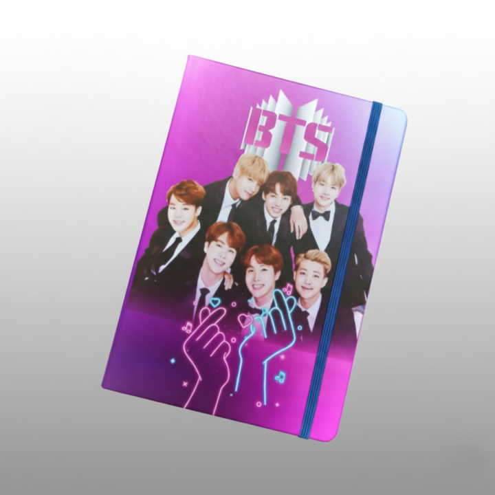 Daily Notes Bts Design BTS Diary for BTS Army – A5 Aesthetic Diary & BTS Notebook, Premium ...