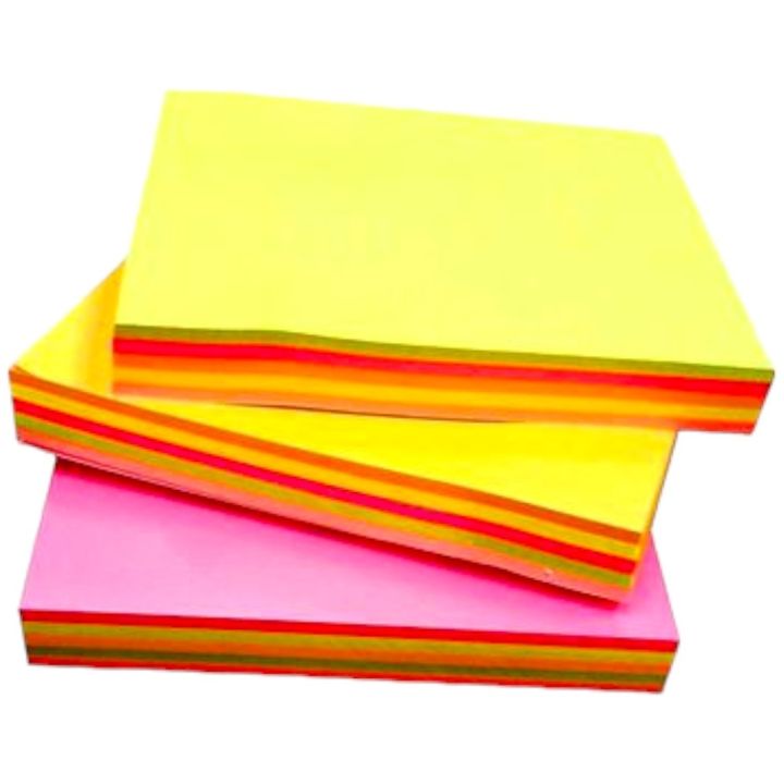 Multicolor%20Sticky%20Notes,%20Bright%20Colours%20Self-Stick%20Memo%20Pad%20Paper%203X3%20inch%20Square%20-%20Pack%20of%201%20/%20100%20Sheets%20-%20Image%208