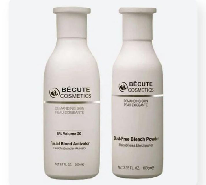 Becute Cosmetics Skin Polish Kit (Volume + Bleach Powder) 100gm+200ml ...