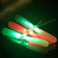 Children colorful luminous bamboo dragonfly Flash flying fairy  LED Toys. 