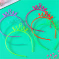LED Hair Accessories Wedding Party Supplies LED Flashing Crown Headband Birthday Party Decorations Light Hairband. 