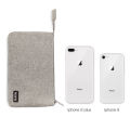 【Footprint】 LUNE Baona Double-Layer Digital Storage Bag Data Cable Power Bank Mobile Hard Disk Mobile Phone Headset Accessories Travel Office Storage Bag. 