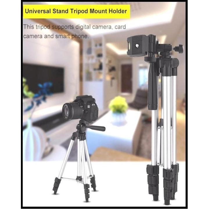 Professional Camera Tripod Stand Holder + Phone Holder + For Samsung Digital Camera smart phone