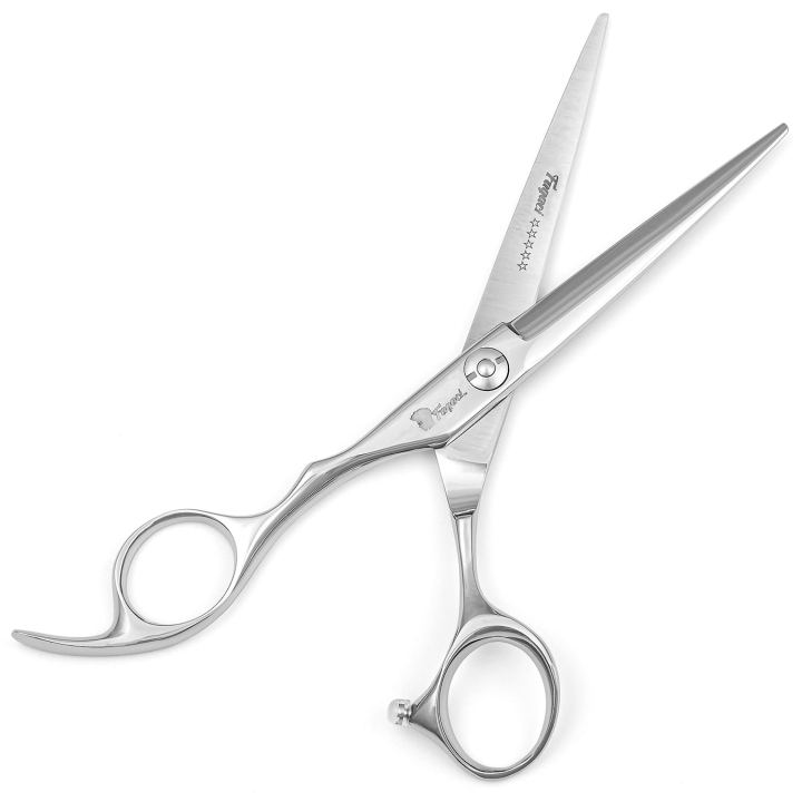 Fagaci Professional Hair Scissors 6” Extremely Sharp Blades, Fine Cutting Blades, Professional Hair Shears, Barber Scissors Set for Men and Women, Haircut Scissors Hair Kit