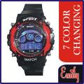 EMILY Special 7 Color Led Changing Light Sports Watch EMILY Special 7 Color Led Changing Light Sports Watch Seven colours changing in dial. 