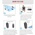 New 2 in 1 Handheld UHF Wireless Microphone Professional Head-Wear Mic Volume Amplifier for Speech Teaching. 