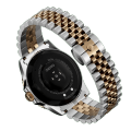 Zero® Regal Smartwatch 1.19" AMOLED Screen | Bluetooth Calling, 107 Sports Modes, Health Monitoring | Stainless Steel Case with Stainless steel chain strap | Best Price Smartwatch for Men, Women, iPhone & Android Users. 