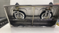 Black Stone 2 Burner Gas Stove Stainless Steel Black/Silver. 