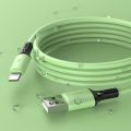 KAXOE 3A Fast Charging Liquid Silicone Cable For Type C Android Micro USB Charging Cord. 