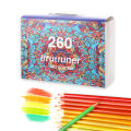 Brutfuner 12/50/72/120/180/260 Colors Sketch Colored Pencils Oil Watercolor Pencil Drawing Pencil Kit For School Art Supplies BruberryBe. 